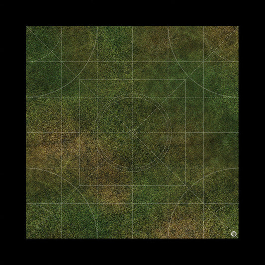 Mats by Mars: Green Meadow Tabletop Wargaming Play Mat