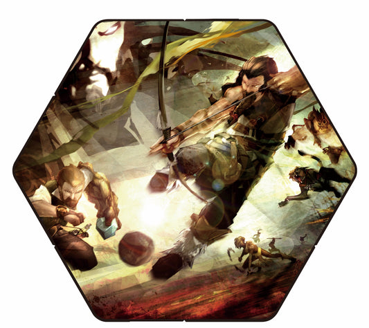 Baron of Dice: Premium PU Leather Dice Tray – 10x11 in.