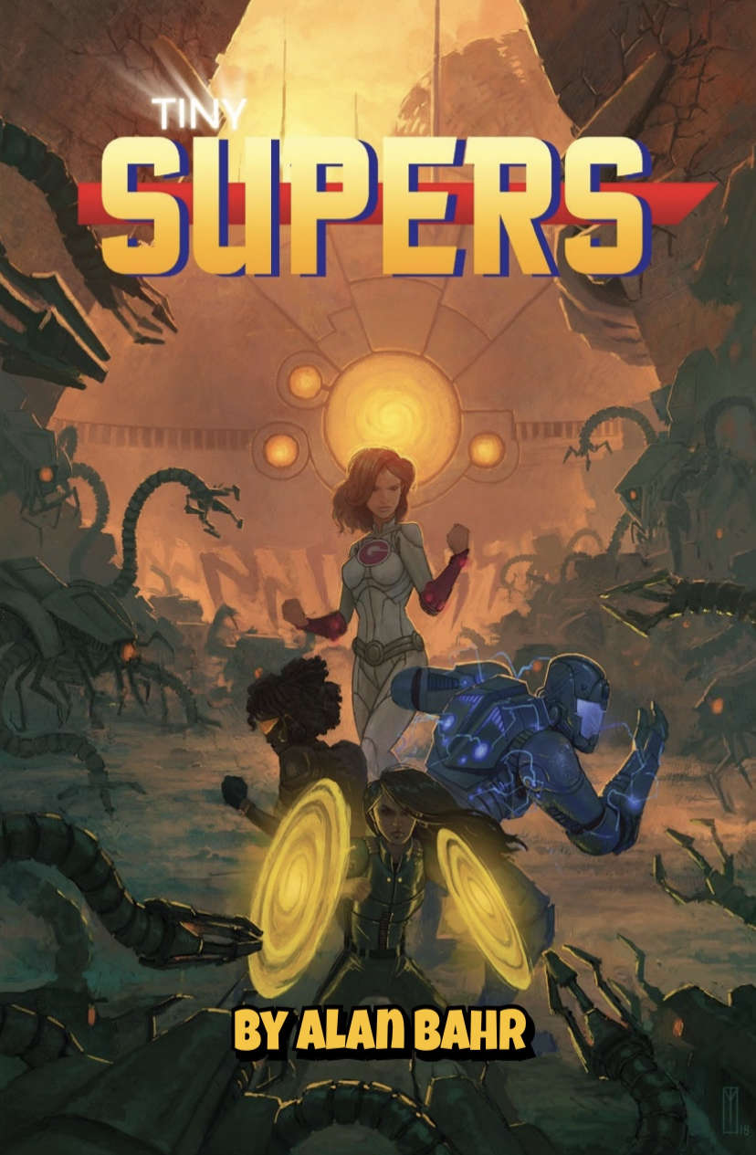 Tomorrow's Legacy - Tiny Supers Time Travel Adventure | TinyD6 Superhero RPG