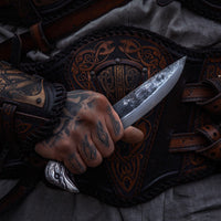 Raven Hilt Knife - 5.5" Blade (13 cm)