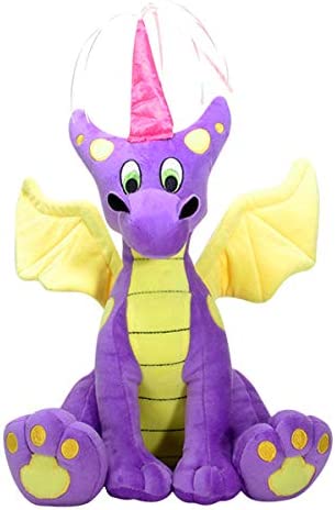 Plush: Princess Dragon – Purple & Yellow Soft Stuffed Figure