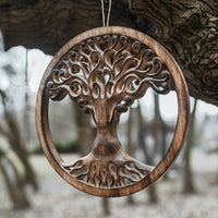 Tree of Life Wooden Wall Hanging