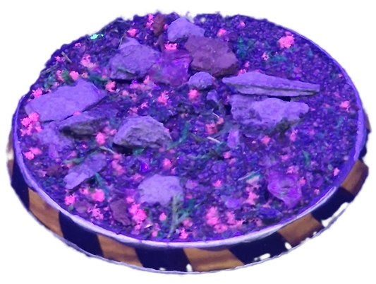 Black Forest UV-Glow Basing Material for Miniatures