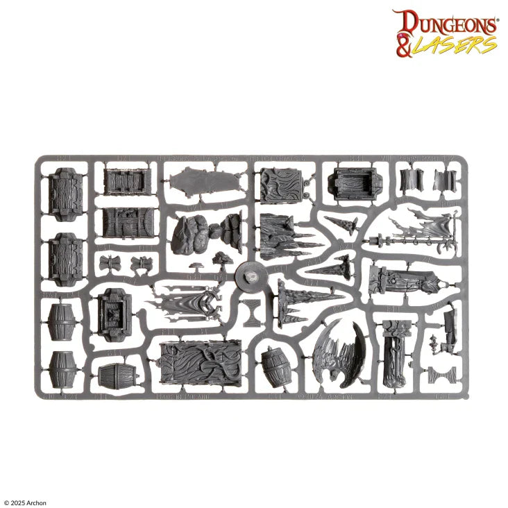 Dungeons & Lasers: Caves Series - Cavern Relics Terrain Set