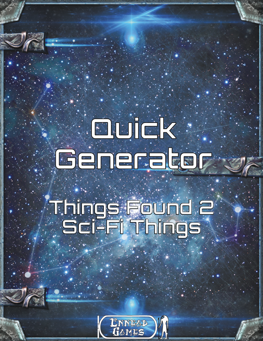 Quick Generator Things Found 2 - Sci-Fi Things