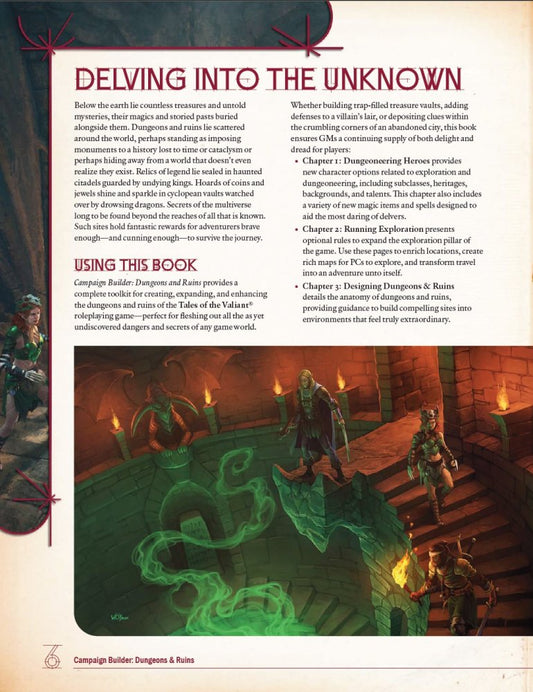 Campaign Builder: Dungeons & Ruins — D&D 5E Dungeon Design Guide