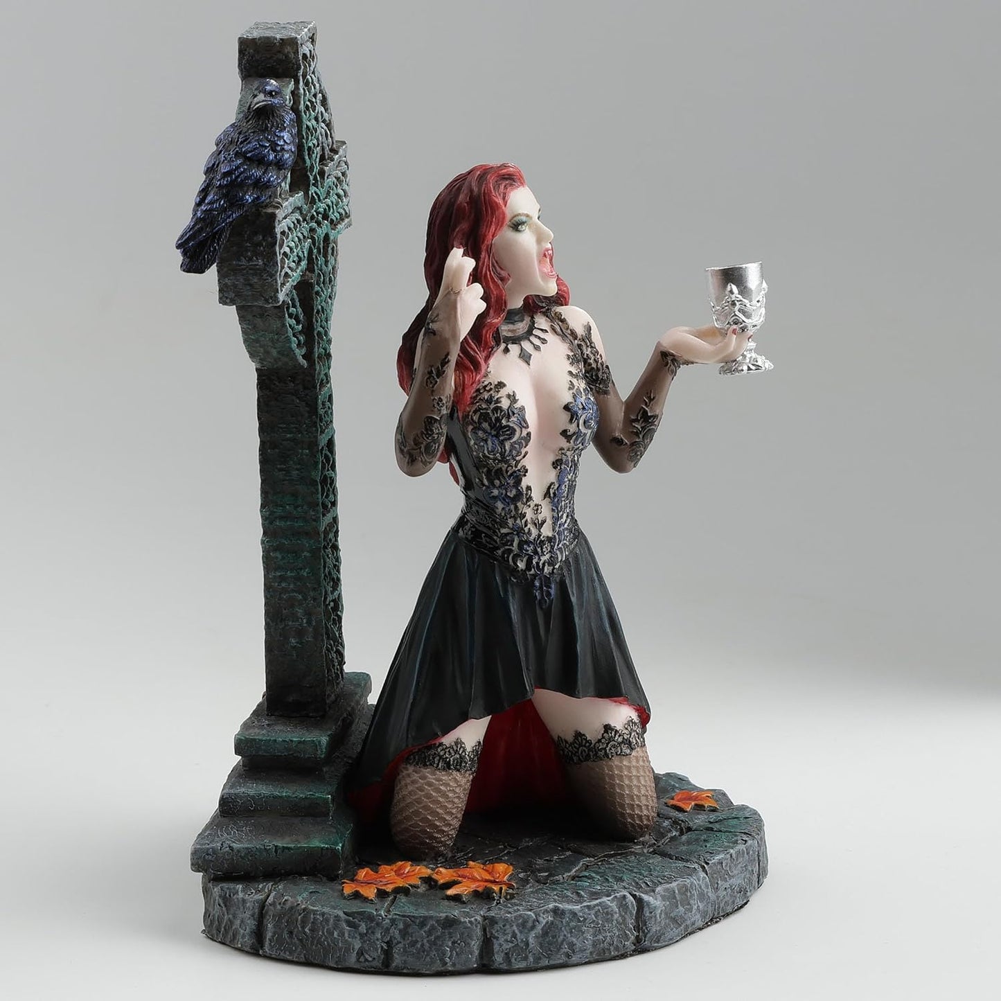 Kneeling Vampire Figurine