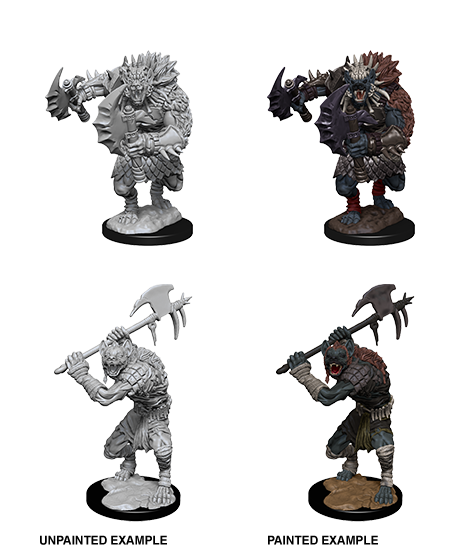 D&D: Nolzur's Marvelous Miniatures – Gnolls (Unpainted)