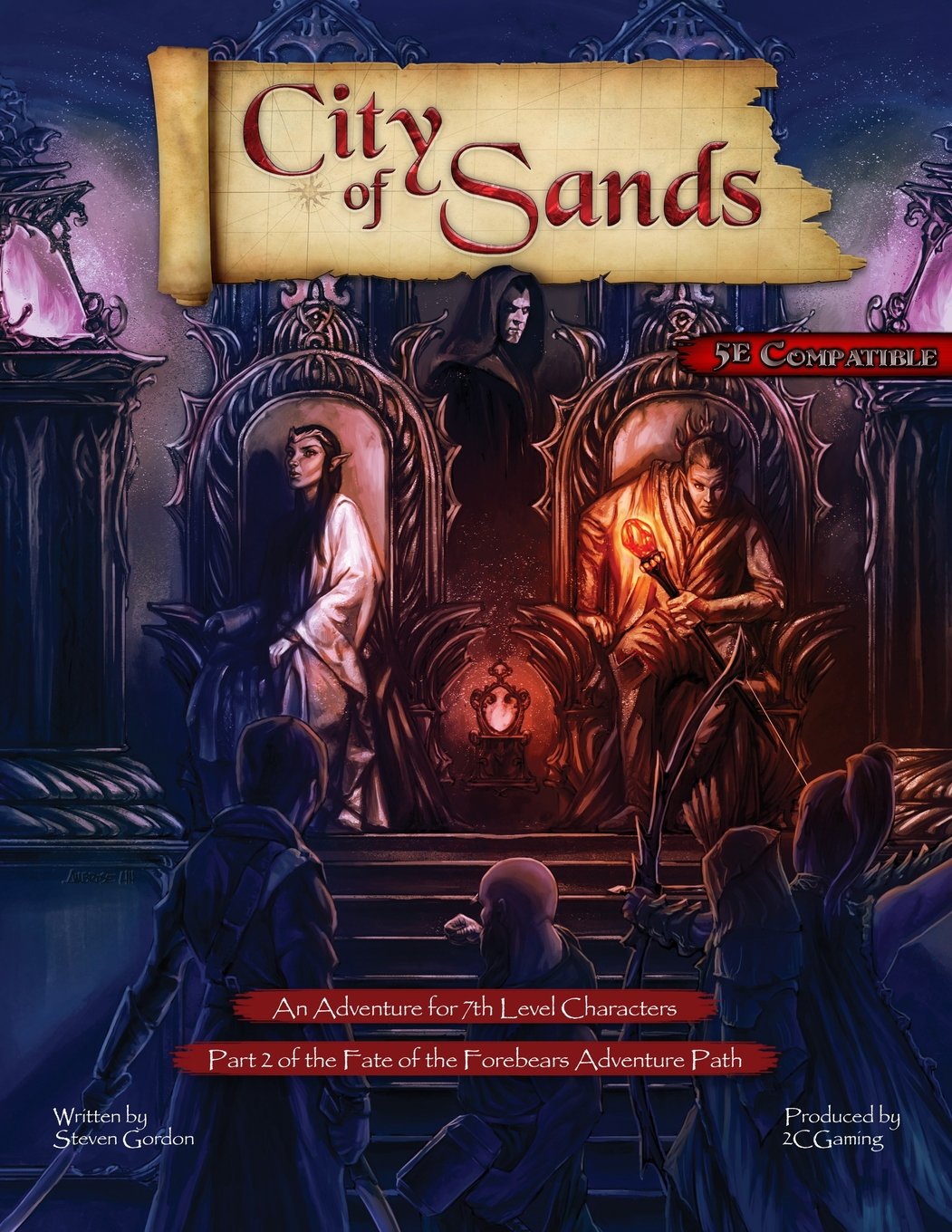 Fate of the Forebears Part 2: The City of Sands – 5E Urban Adventure (Levels 7-9)