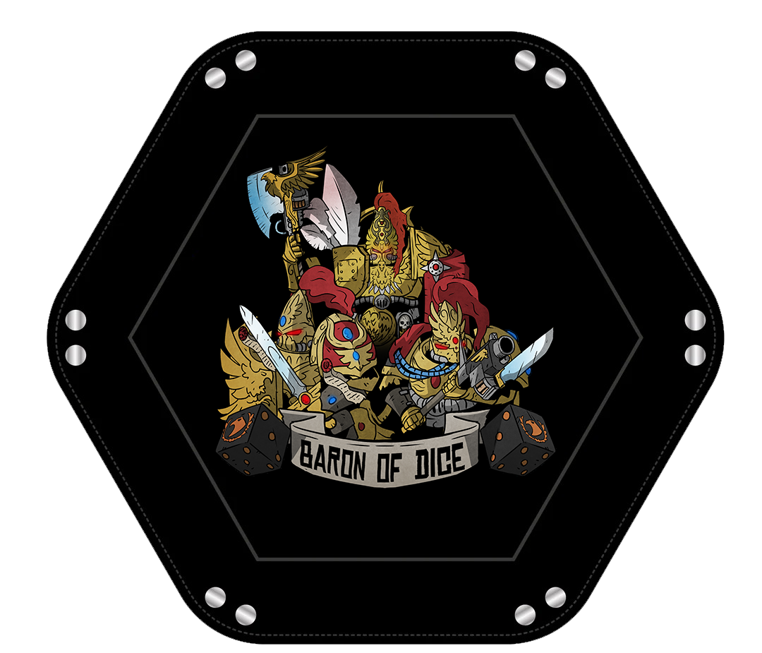 Golden Warrior | Premium Dice Tray