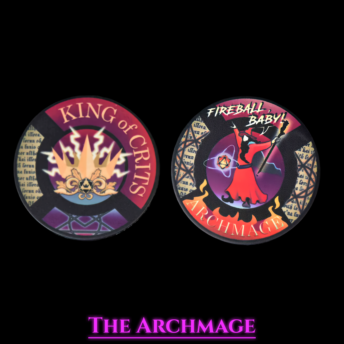Archmage Dice Set | Resin D&D Dice by Revenant Foundry