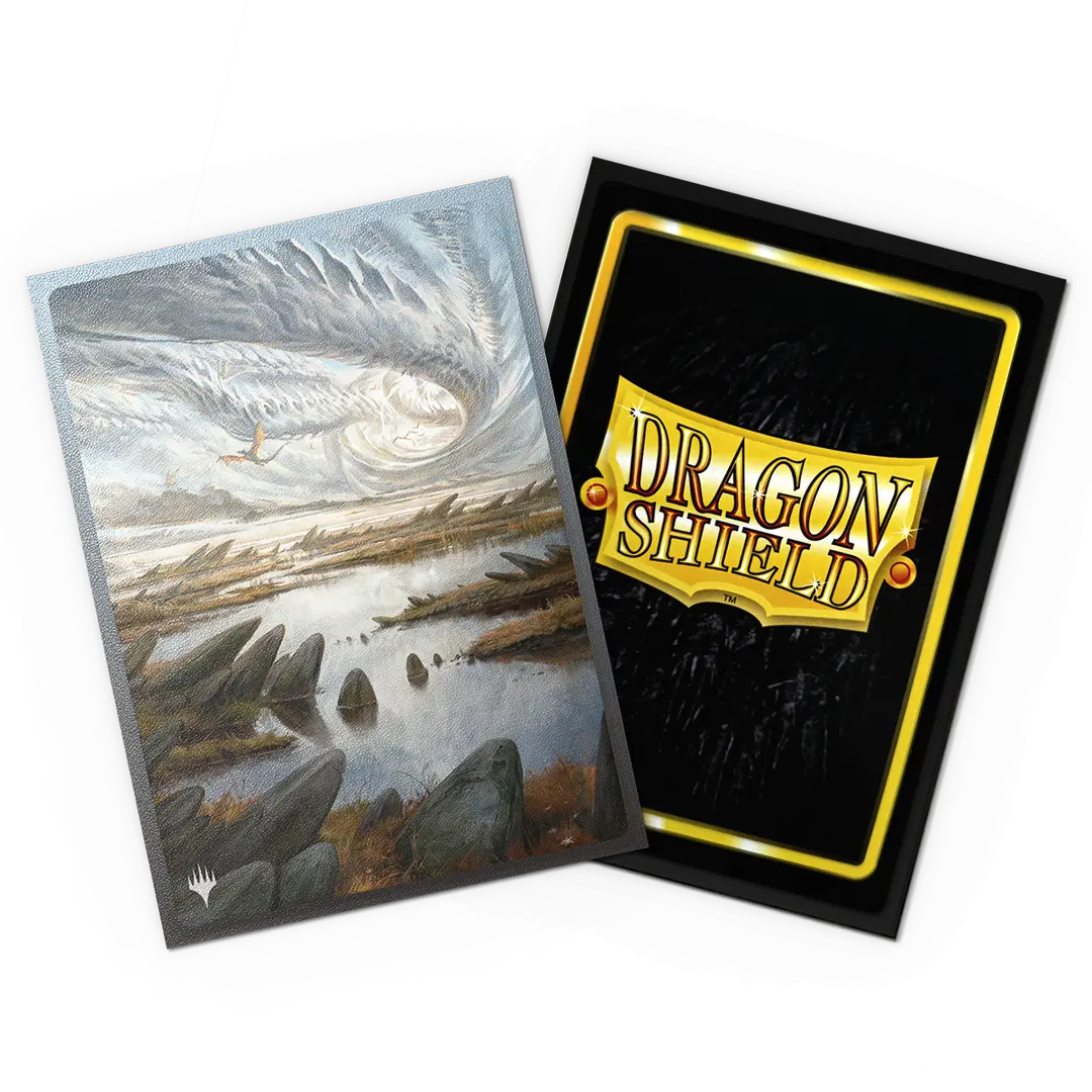 Landfall Series: Marsh Flats Matte Dual Art Card Sleeves | MTG Fetchland