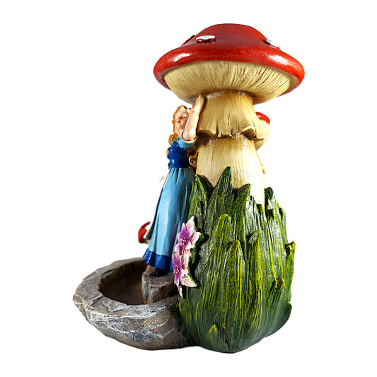 Alice in Wonderland Backflow Incense Burner – Waterfall Smoke Effect (7 Inches)