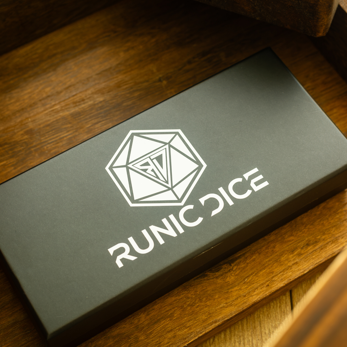Azure River DnD Wooden Dice Storage Box