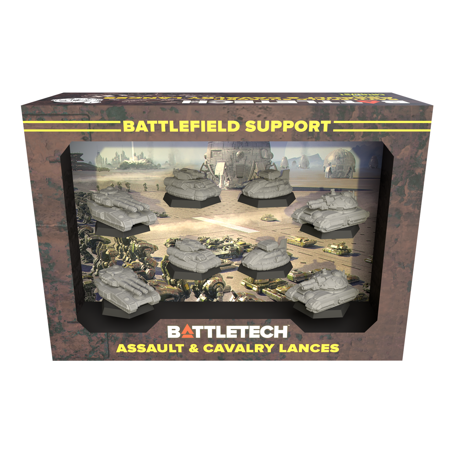 BattleTech: Mercenaries Force Pack – Battlefield Support Assault & Cavalry Lances (Unpainted)
