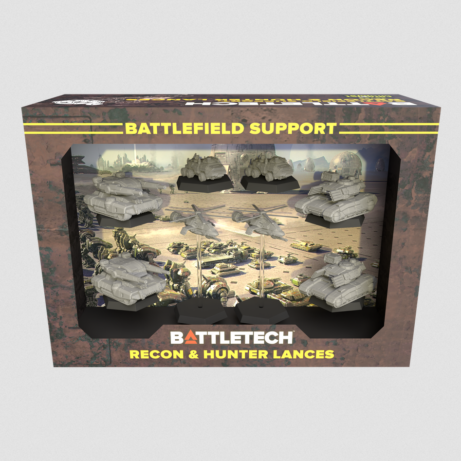 Recon & Hunter Lances Battlefield Support ForcePack – BattleTech Mercenaries