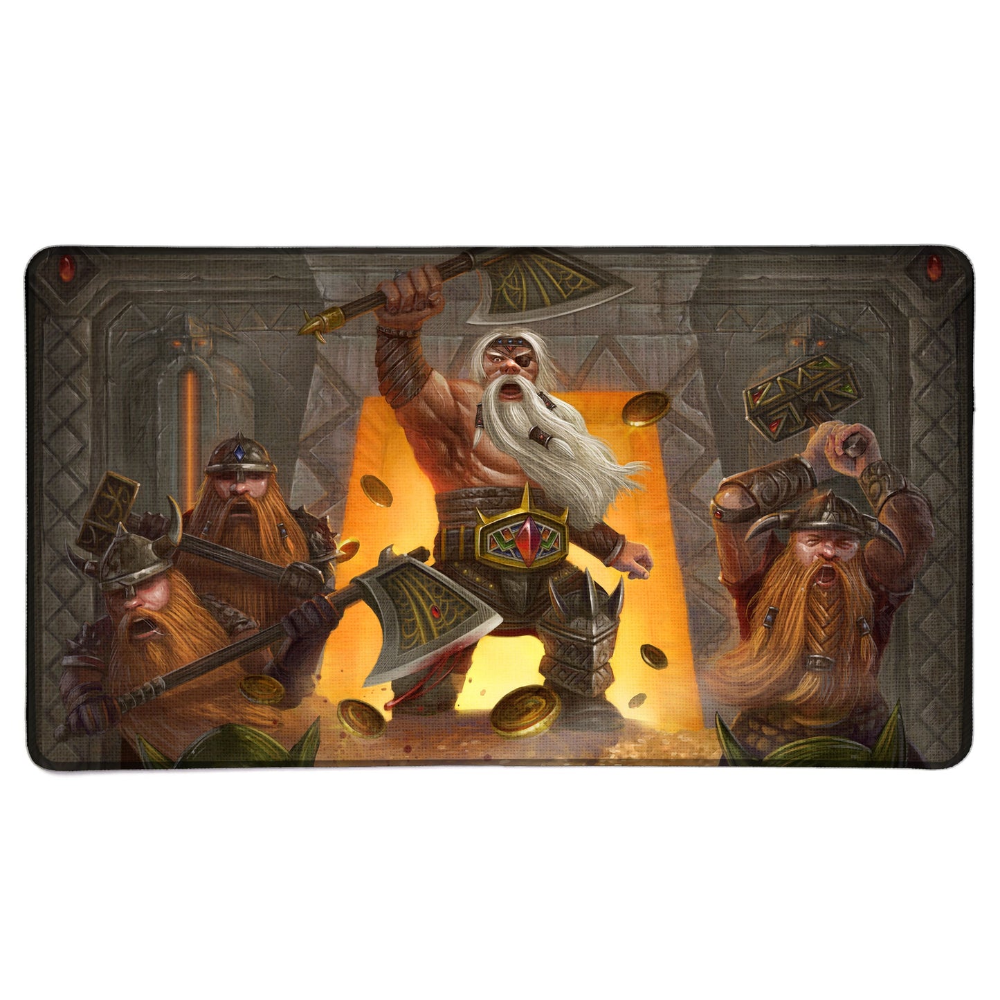 Dwarven Glory | James Hayball Series | Premium Oversized Playmat