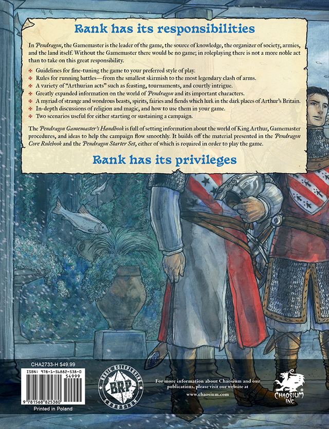 Pendragon: Gamemaster's Handbook