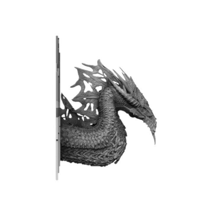 Dragon God of Chaos Wall-Mountable Bust