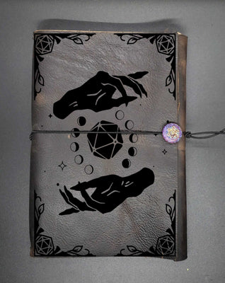 D20 of Destiny, Hands of Fate Notebook, Dungeons and Dragons Journal