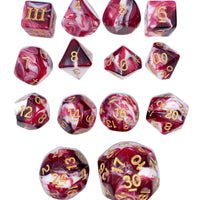 Specialty 14 Unusual DCC Dice Set - Vampiric Touch