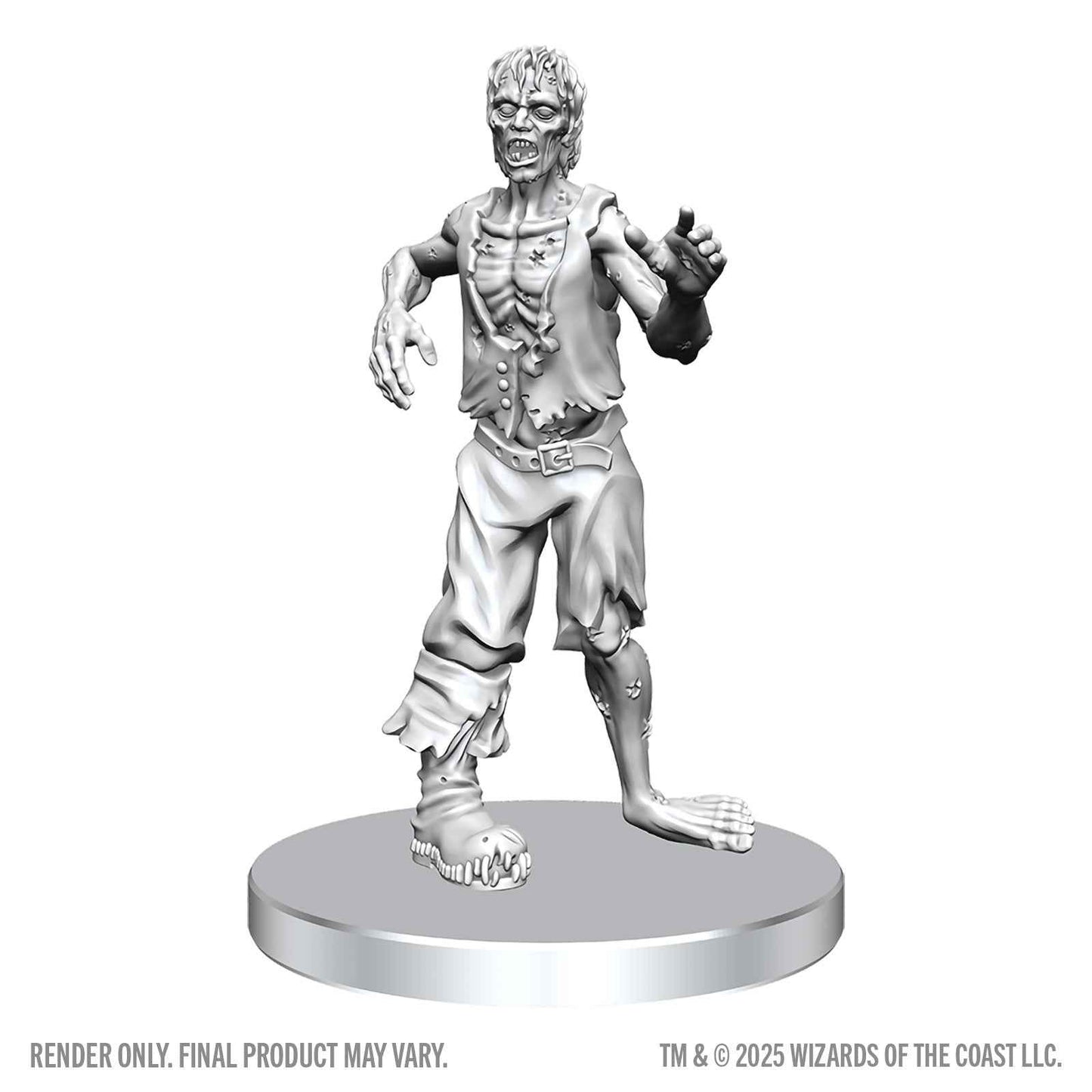D&D: Nolzur's Marvelous Unpainted Miniatures - Classic Vampire & Classic Zombie