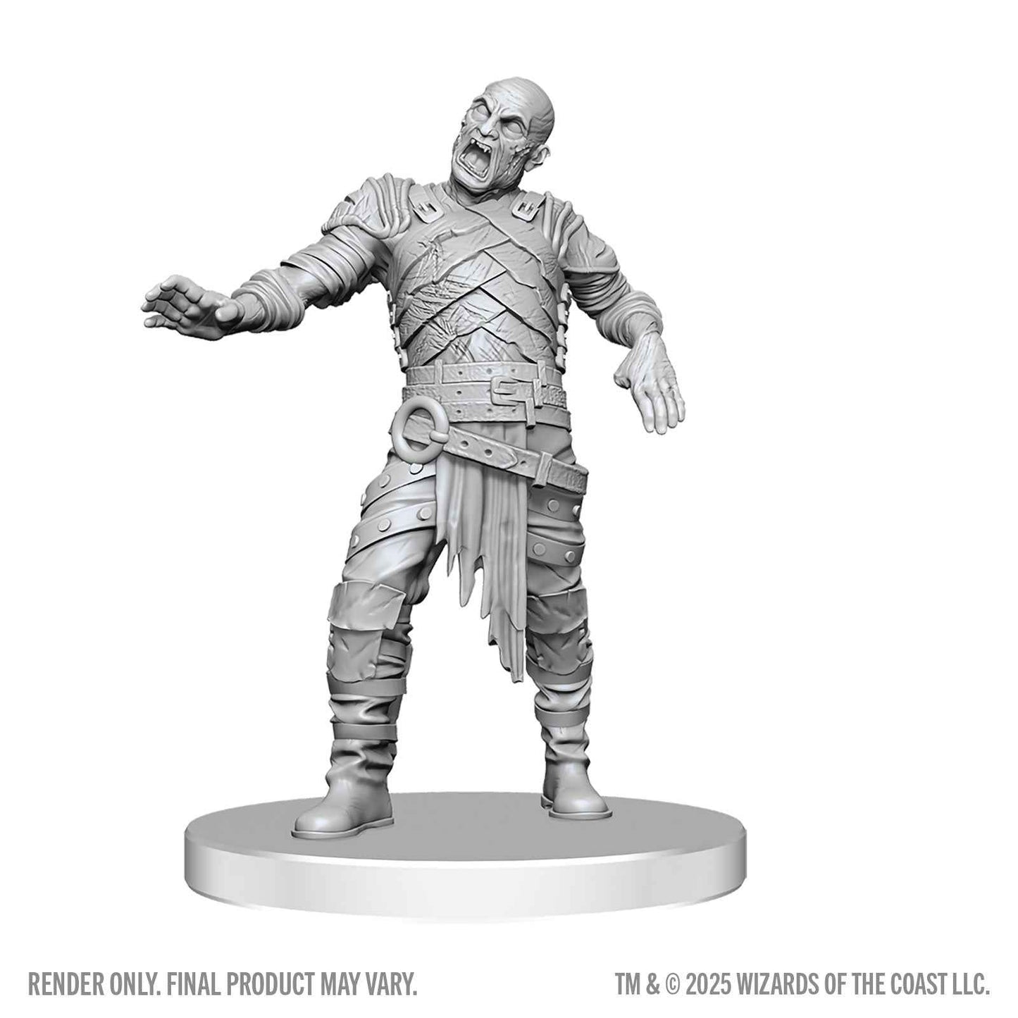 D&D: Nolzur's Marvelous Unpainted Miniatures - Swarm of Rot Grubs and Rot Grub Victim