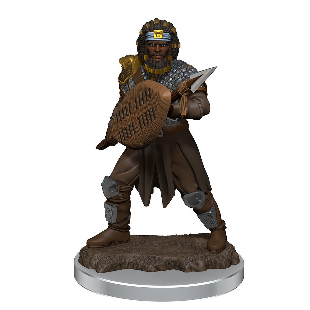 D&D: Icons of the Realms - Male Human Fighter Premium Figure