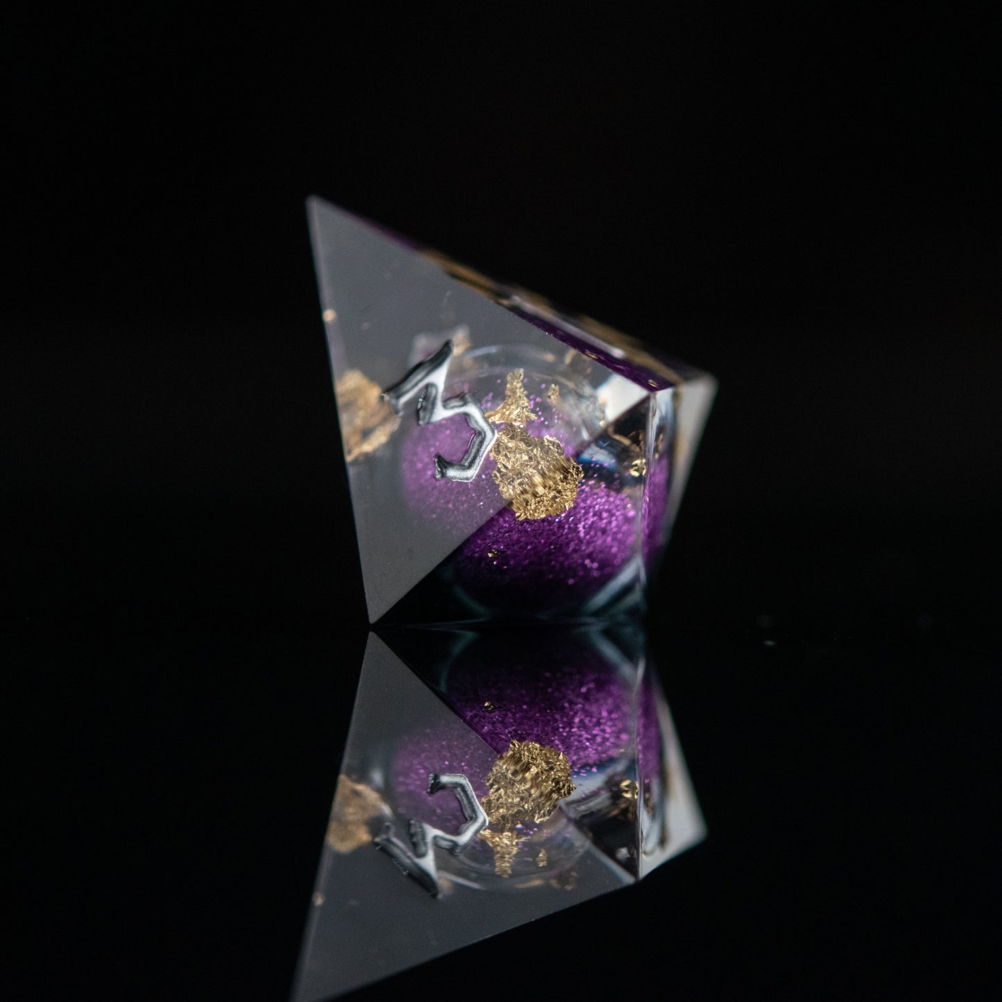 Royal Guard Liquid Core Dice Set – 7-Piece Polyhedral RPG Dice