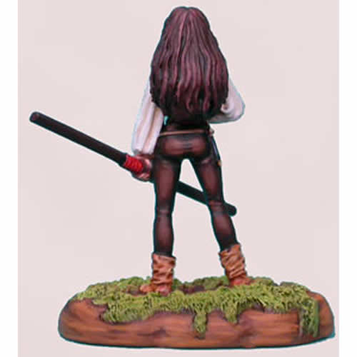 DSM1112 Female Rogue Miniature Elmore Masterwork Dark Sword