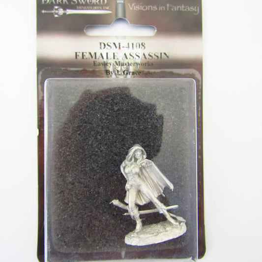 DSM4108 Female Assassin Miniature Easley Masterworks