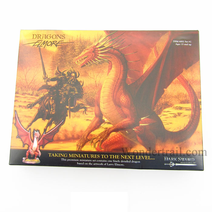 DSM6002 Crimson Dawn Miniature Elmore Dragons Set 2 (Unpainted)
