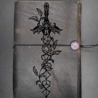 Dice Sword, D20 Notebook, Dungeons and Dragons Journal