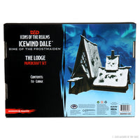 D&D: Icons of the Realms - Icewind Dale: Rime of the Frostmaiden - The Lodge Papercraft Set