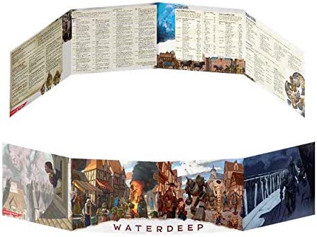 D&D: Waterdeep Dragon Heist - Dungeon Master Screen - 5e GM Screen