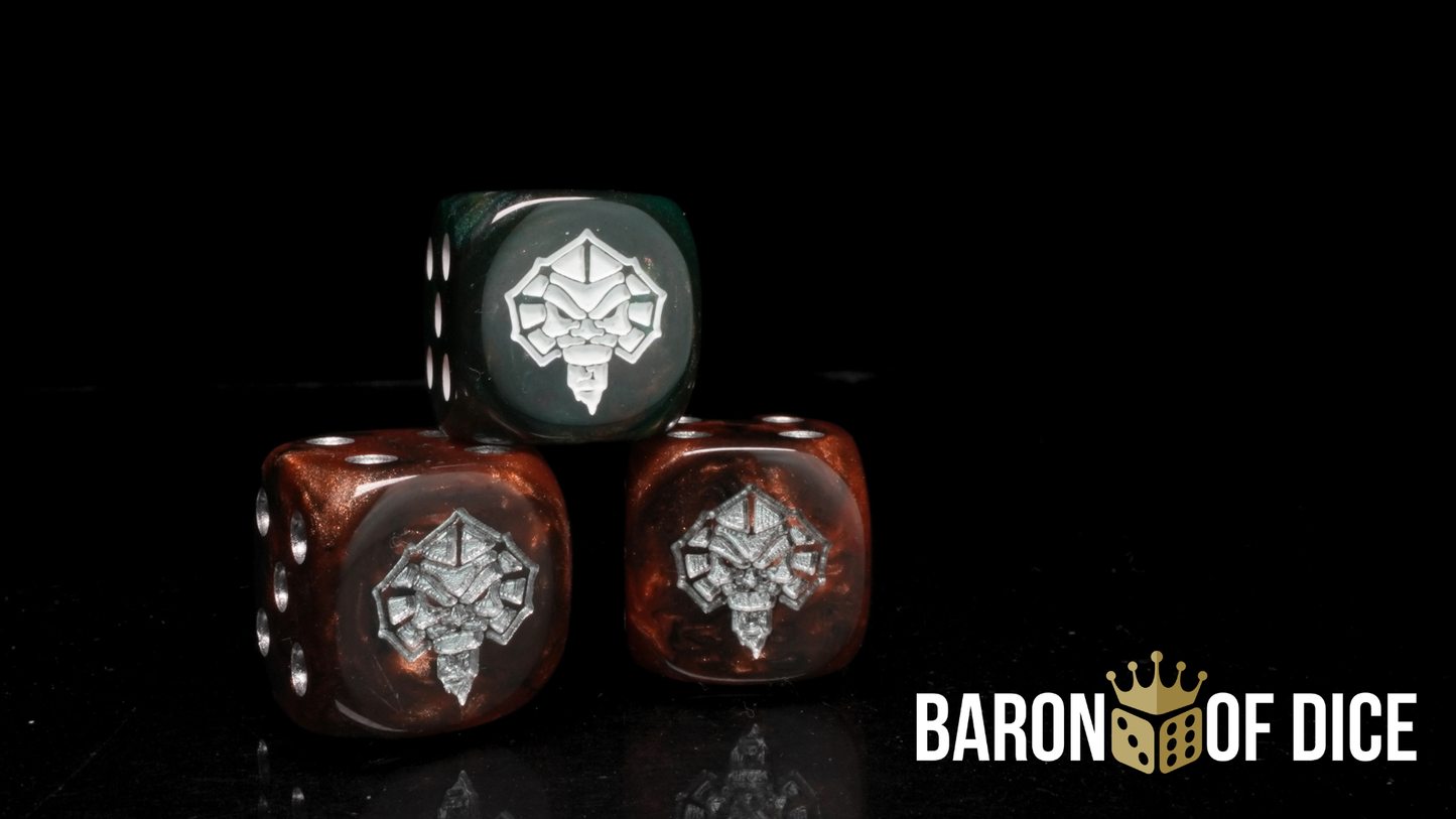 Warmachine: Orgoth, Graveborn Official Dice Set