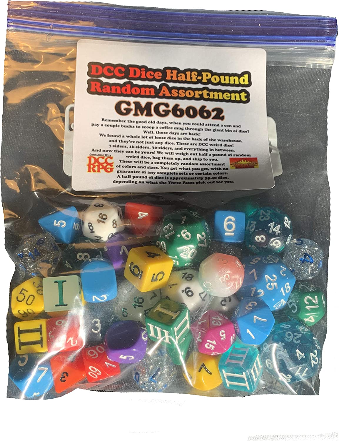 DCC Dice Half-Pound Random Assortment