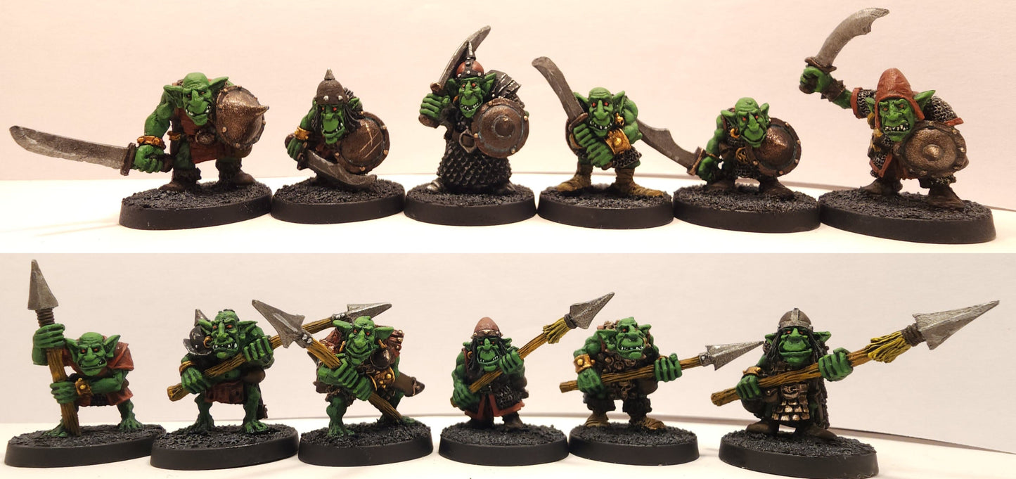 Heartbreaker Fantasy Armies - Kev Adams 31 Goblin Army (unpainted resin)