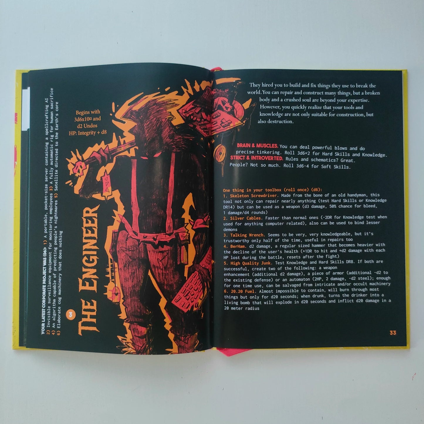 Corp Borg RPG - Office Horror Tabletop Roleplaying Game