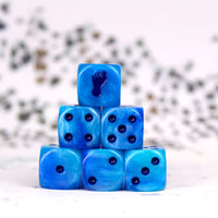 Giant Footprint, Blue Frost, Dice