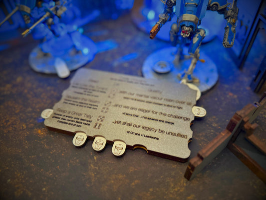 Imperial Knights Tracker - Warhammer 40K Questor Imperialis Ability Tracker
