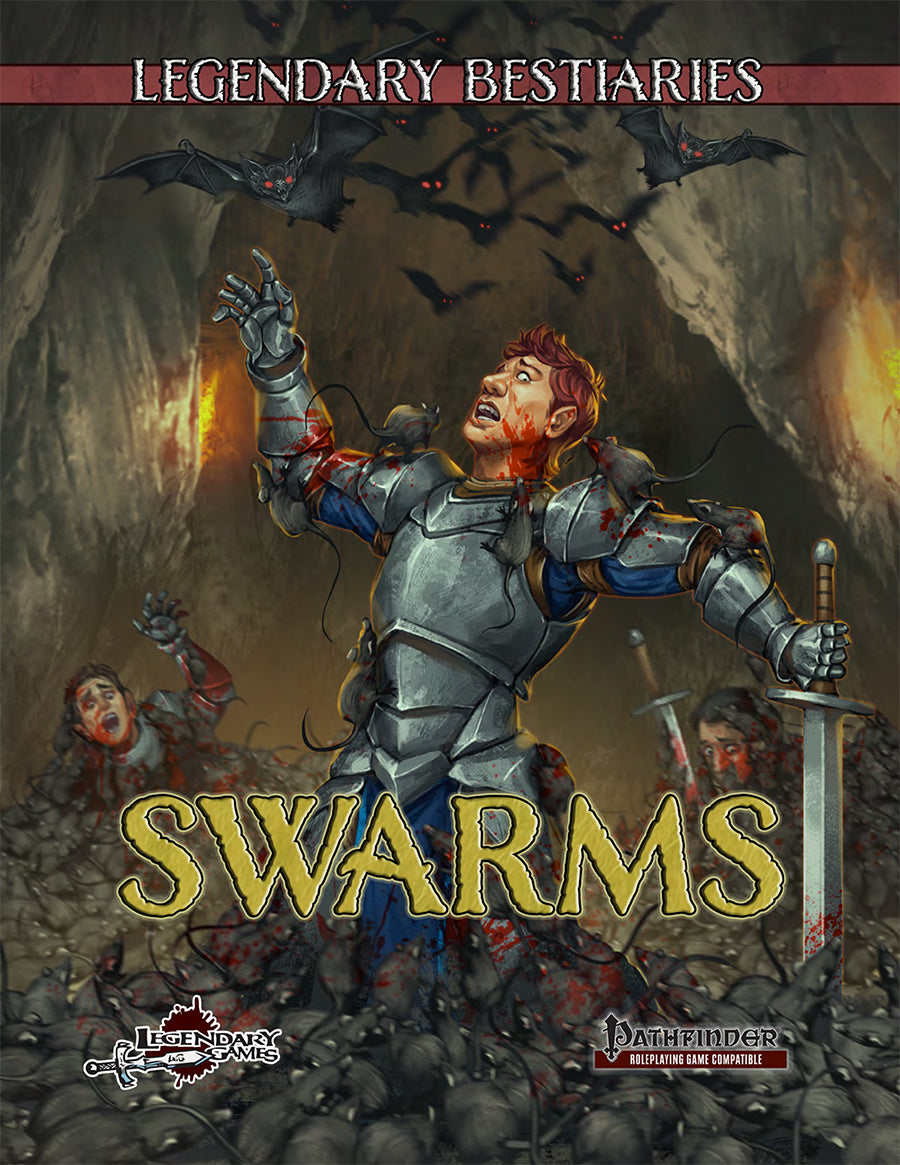 Legendary Bestiary: Swarms – 80 Swarm Creatures for Pathfinder 1e