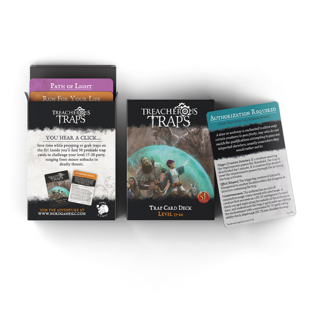Treacherous Traps Deck Level 17–20 (5E)