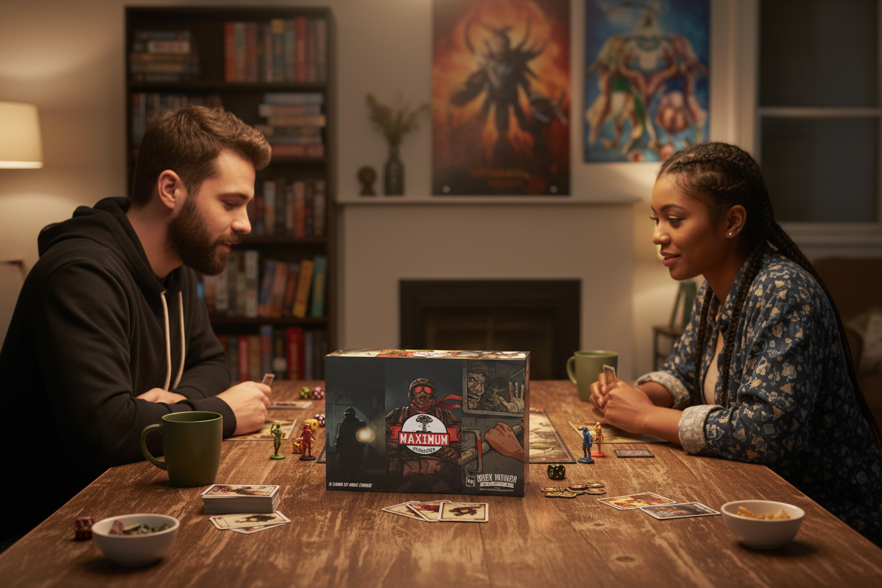 Maximum Apocalypse 2nd Edition – Cooperative Survival Board Game