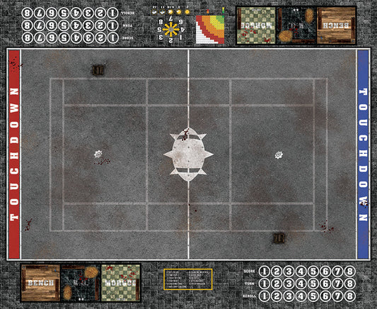 Mats by Mars: Astro Granite Fantasy Football Play Mat / Pitch