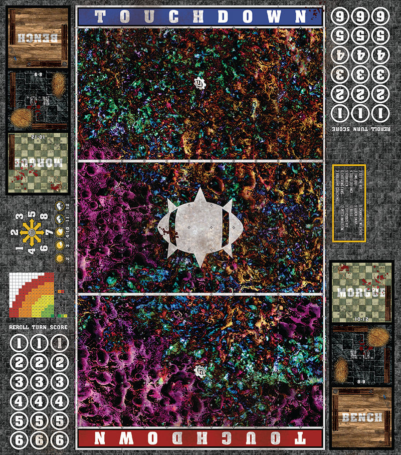 Mats by Mars: Chaos Realm Fantasy Football Play Mat / Pitch