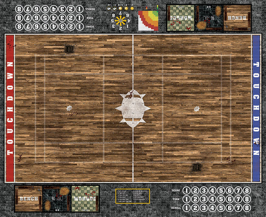 Mats by Mars: Tavern Fantasy Football Play Mat / Pitch