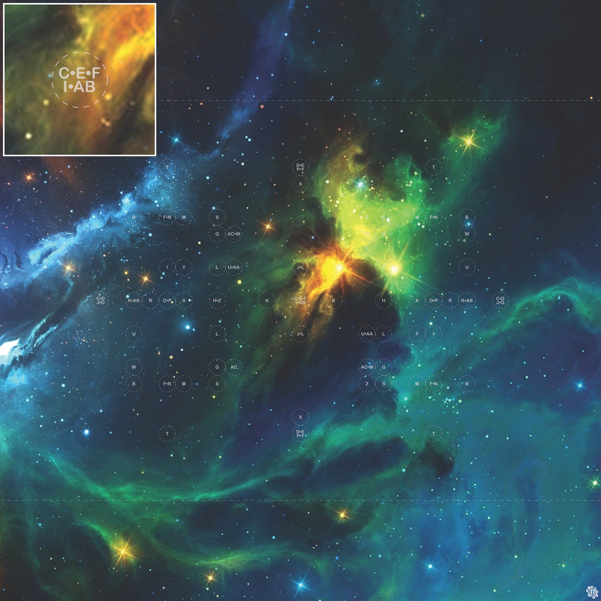 Cold Embrace Space Wargaming Play Mat