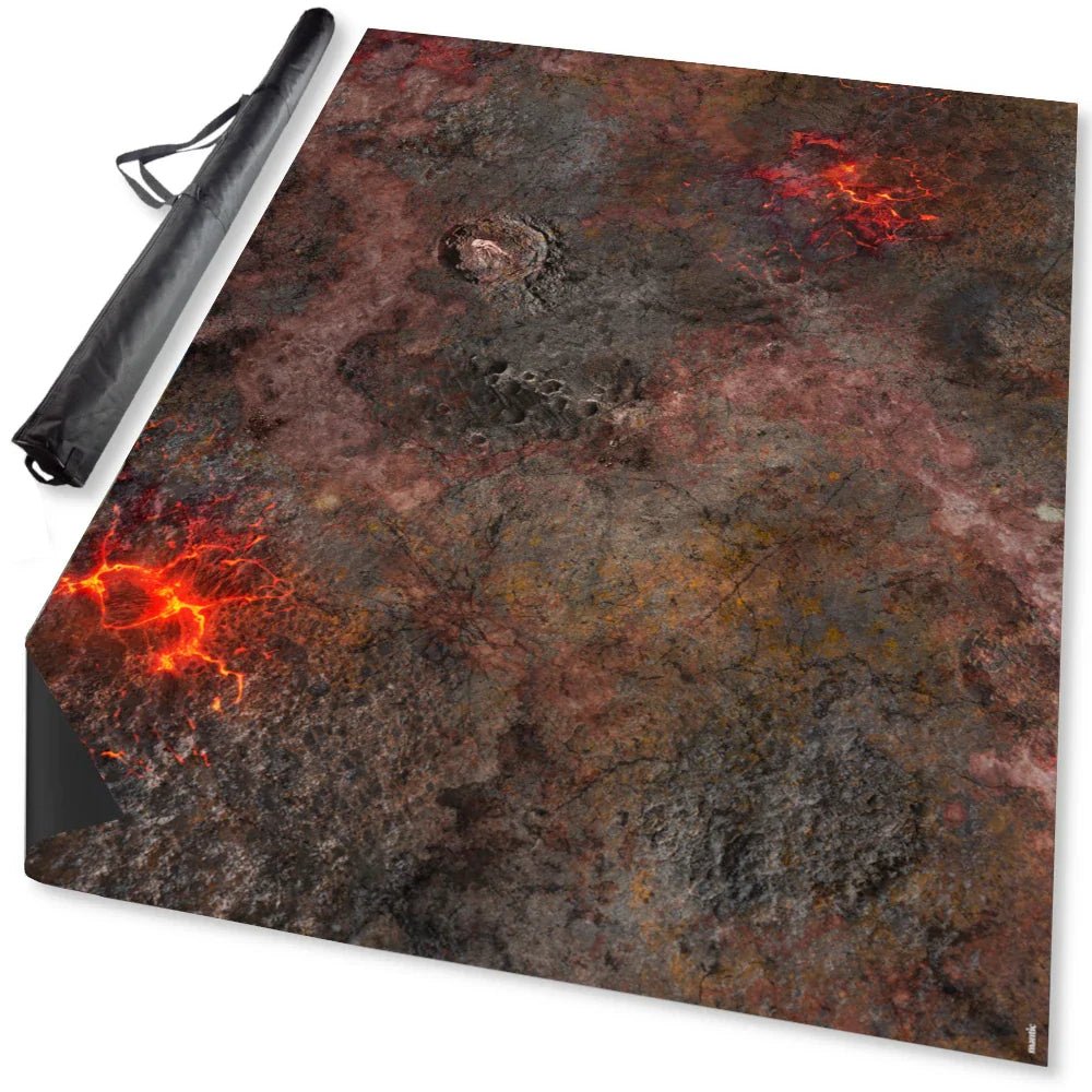 Terrain Crate Gaming Mat: Hellscape – 6’ x 4’ Neoprene Wargaming Mat