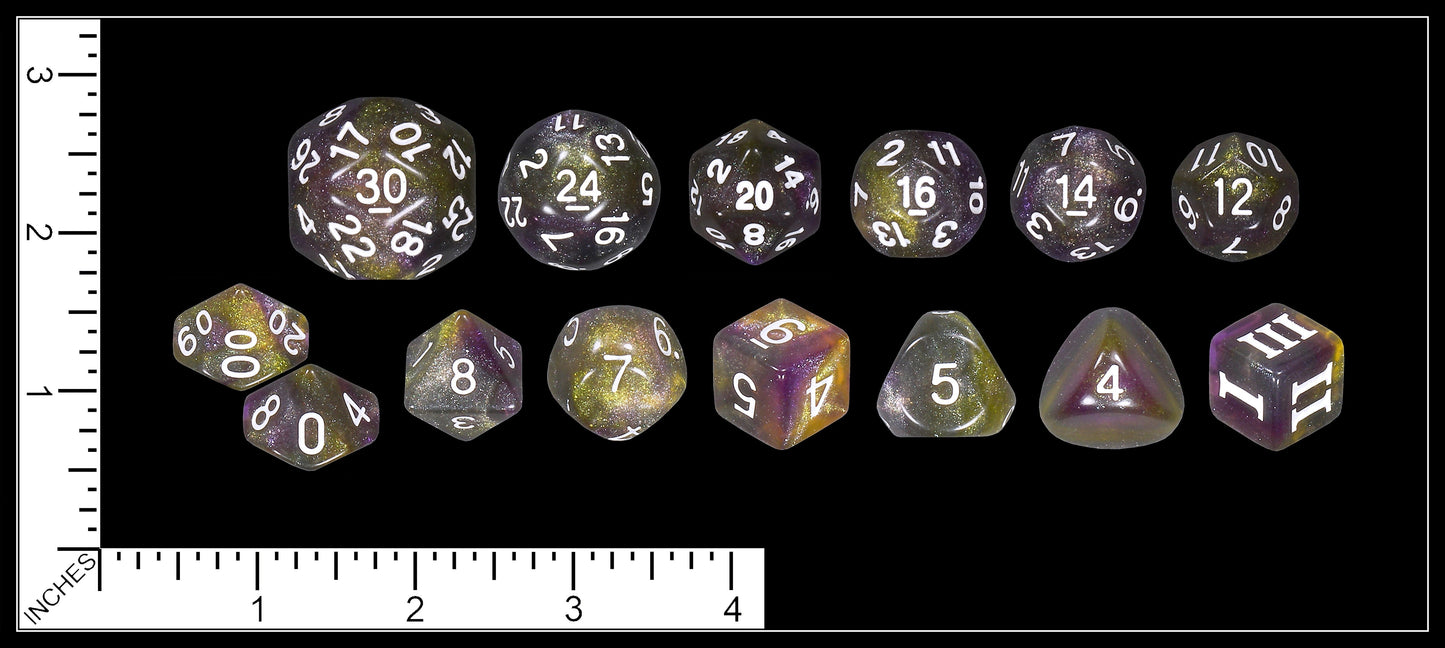 Specialty 14 Unusual DCC Dice Set - Mind Spike